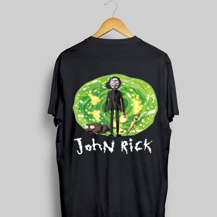 John Rick John Wick Rick And Morty Crossover shirt 9