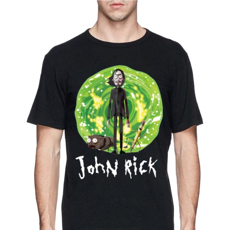 John Rick John Wick Rick And Morty Crossover shirt 12 John Rick John Wick Rick And Morty Crossover shirt