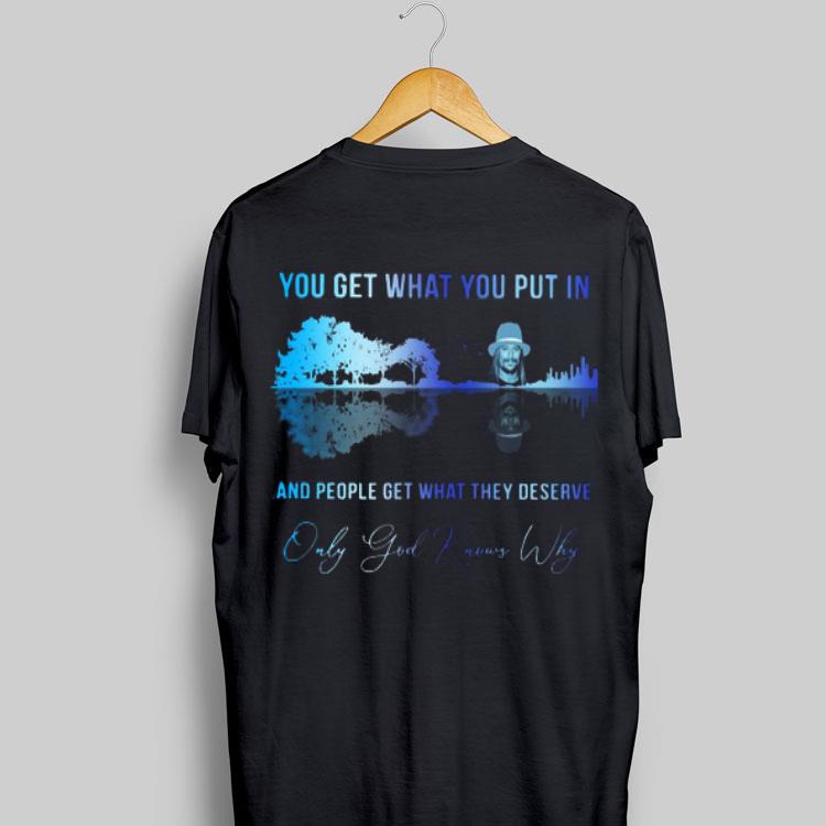 Kid Rock you get what you put guitar lake shirt 9