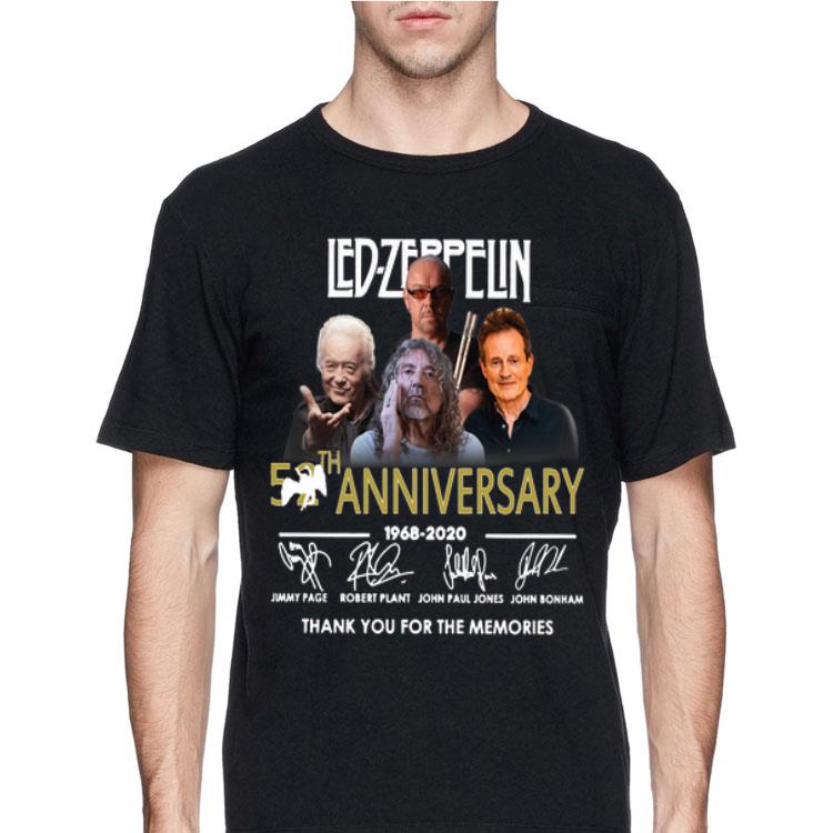 Led zeppelin 52th Anniversary 1968 2020 Thank You For The Memories Signatures shirt 12 Led zeppelin 52th Anniversary 1968 2020 Thank You For The Memories Signatures shirt