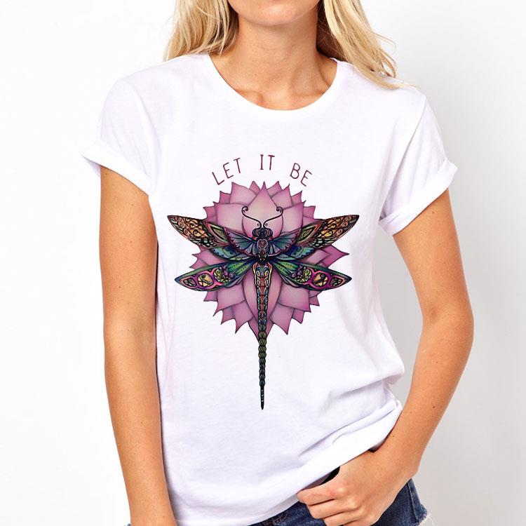 Let It Be Dragonfly Lotus shirt 12 Let It Be Dragonfly Lotus shirt