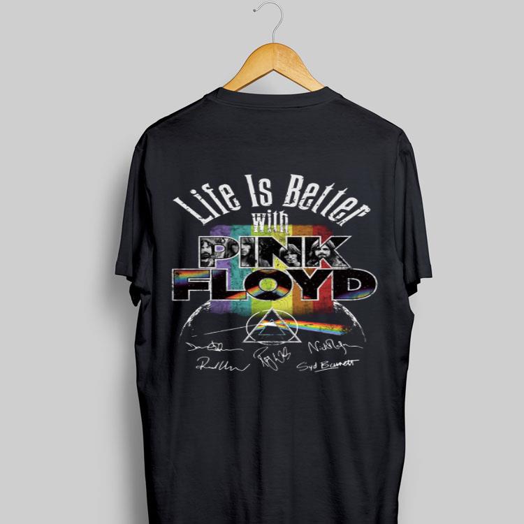 Life Is Better With Pink Floyd Signatures shirt 8