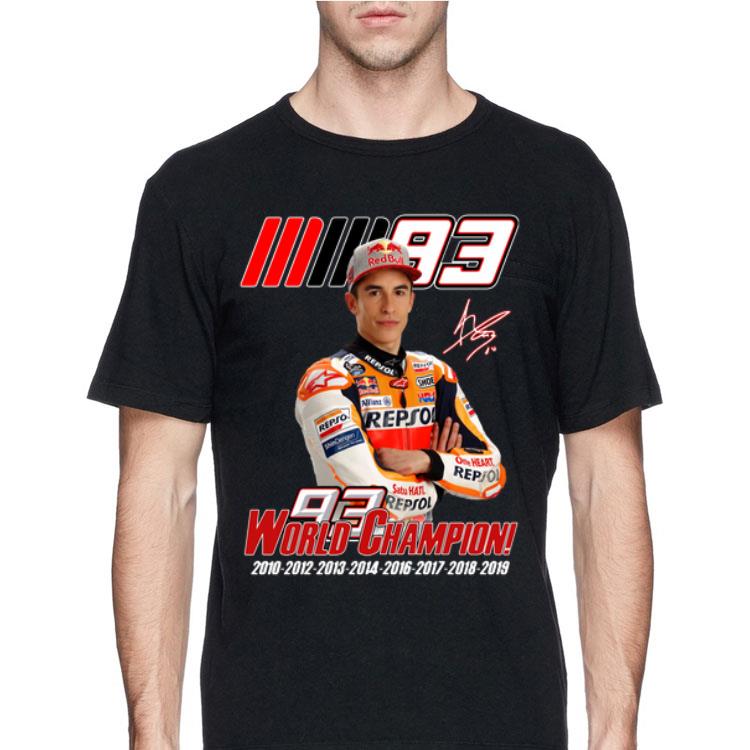 MM93 World Champion Marc Marquez shirt 12 MM93 World Champion Marc Marquez shirt