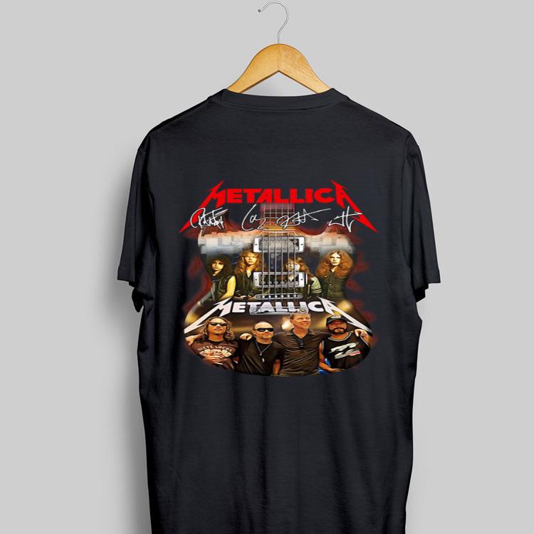 Metallica Guitar Signatures shirt 9