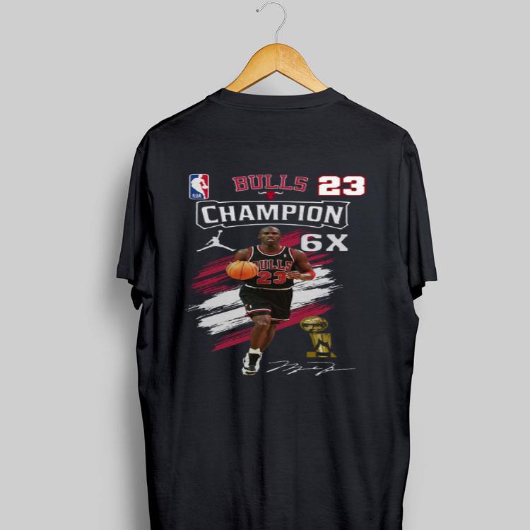 Michael Jordan Chicago Bulls 23 6X Champions shirt 8