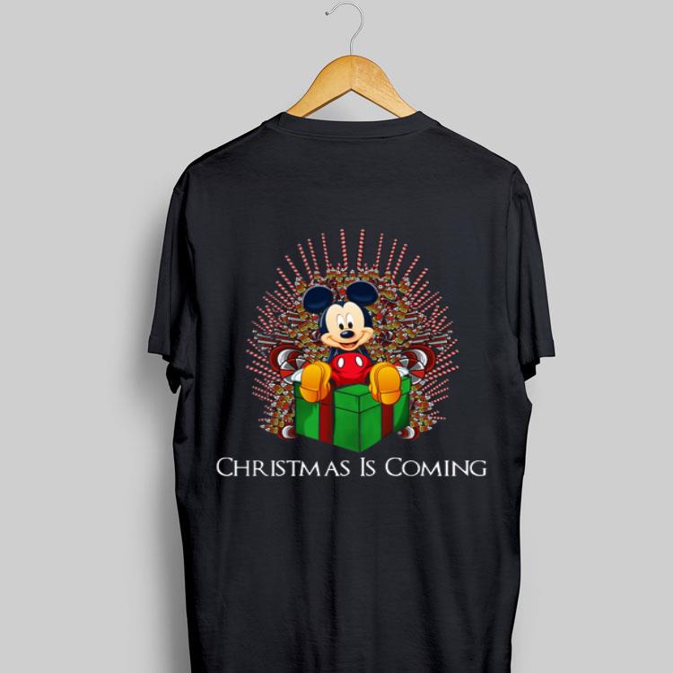 Mickey King Christmas Is Coming Game Of Thrones shirt 8