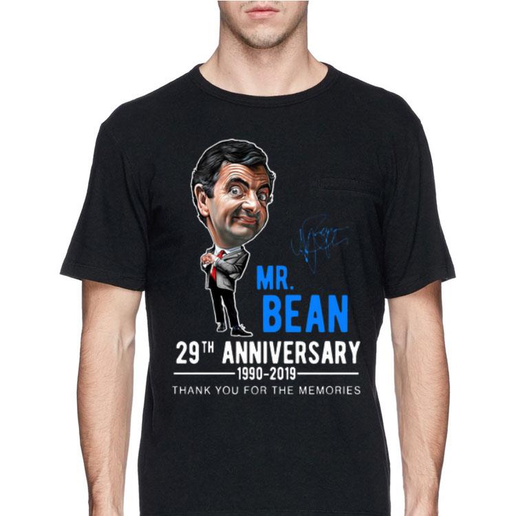 Mr Bean Anniversary 29th 1990-2019 Thank You For The Memories shirt 12 Mr Bean Anniversary 29th 1990-2019 Thank You For The Memories shirt