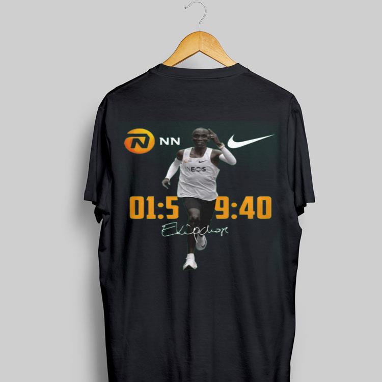 Nike Runs Marathon Under Two Hours Eliud Kipchoge Signature shirt 8
