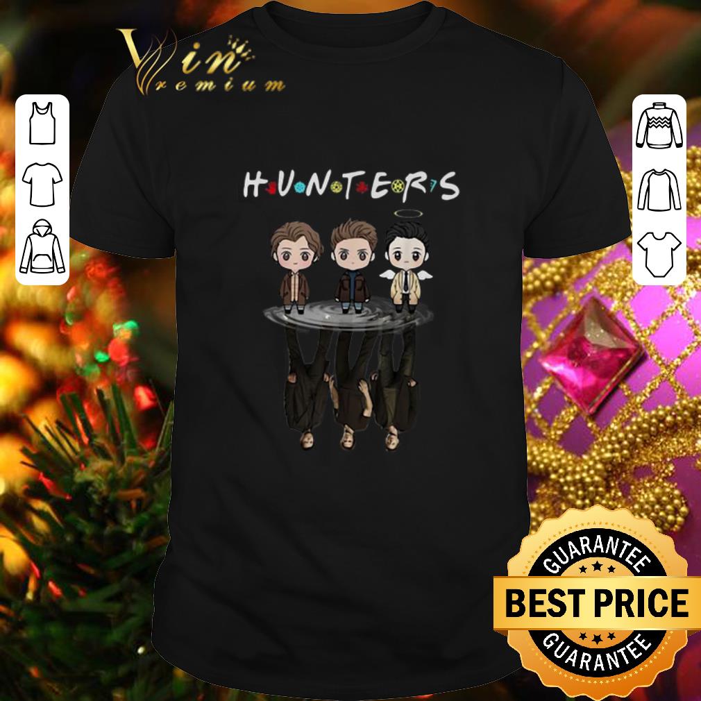 Official Hunters Supernatural reflection mirror water Friends shirt 7