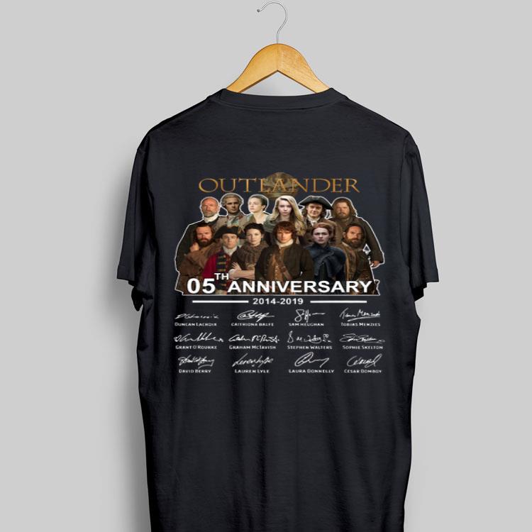 Outlander 05th Anniversary 2014 2019 Signatures shirt 9