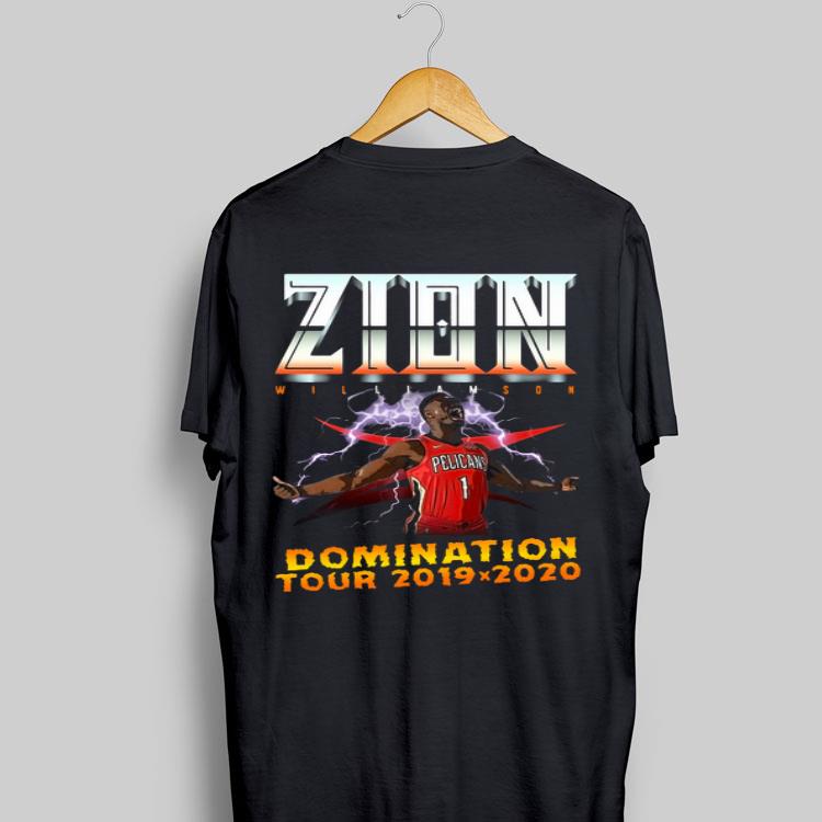 Pelicans Zion Williamson Domination tour 2019 2020 shirt 9