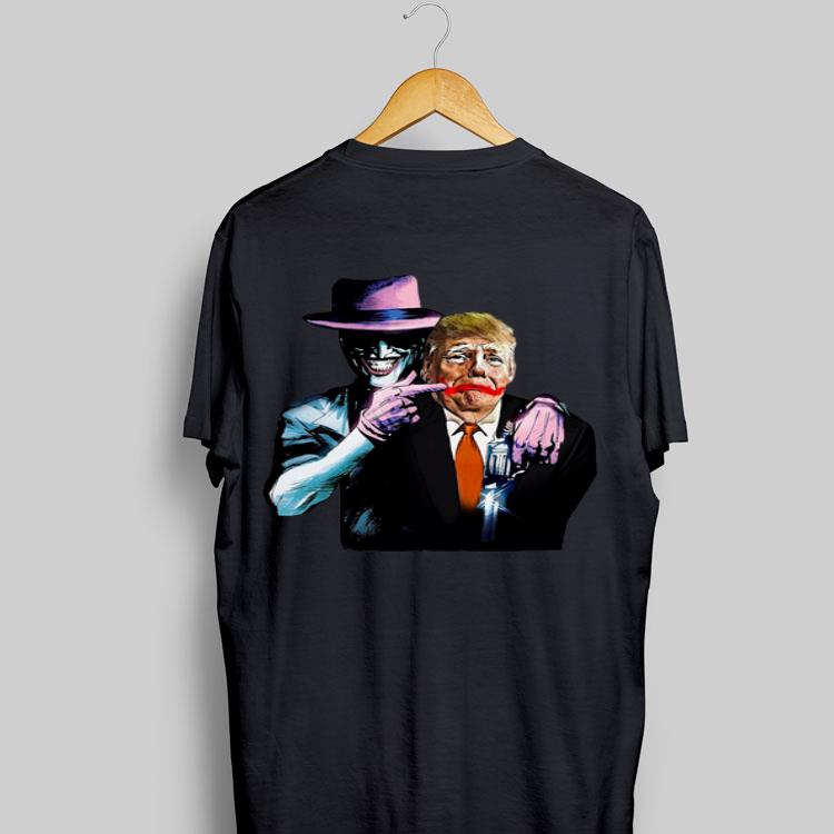 Poker Smile Painting Donald Trump shirt 9