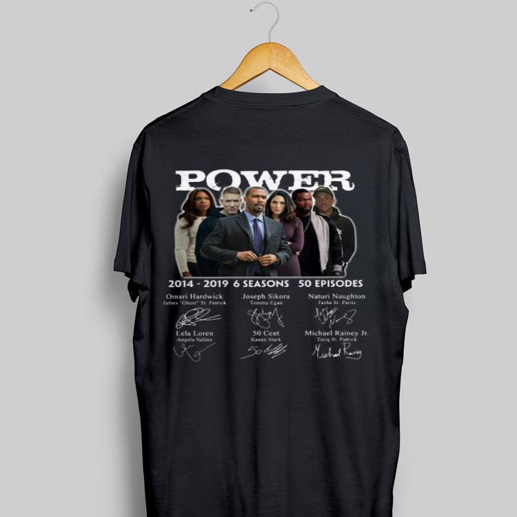 Power 2014 2019 6 Seasons Characters Signature shirt 9