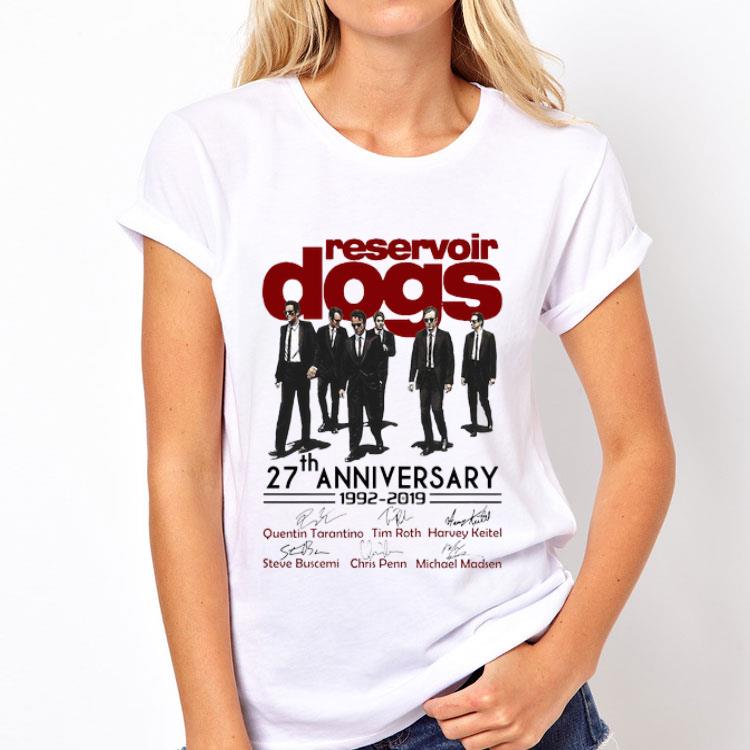 Reservoir Dogs 27th Anniversary 1992 2019 Signatures shirt 12 Reservoir Dogs 27th Anniversary 1992 2019 Signatures shirt