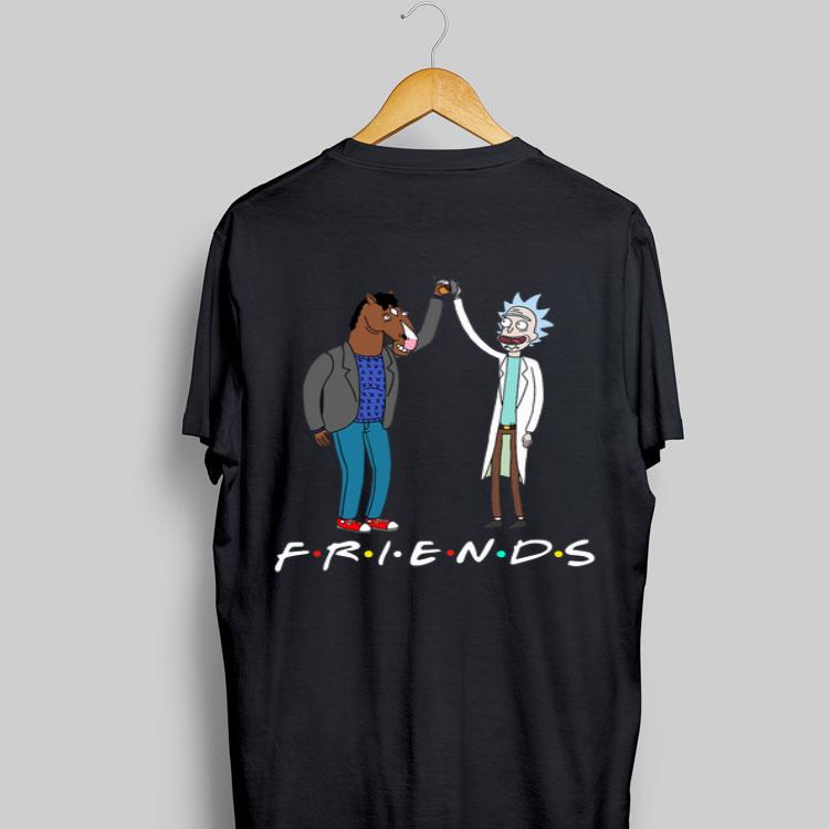 Rick Morty and Bojack Horseman Friends shirt 9