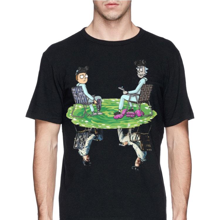 Rick and Morty Crossover Walter and Jesse Breaking Bad shirt 12 Rick and Morty Crossover Walter and Jesse Breaking Bad shirt