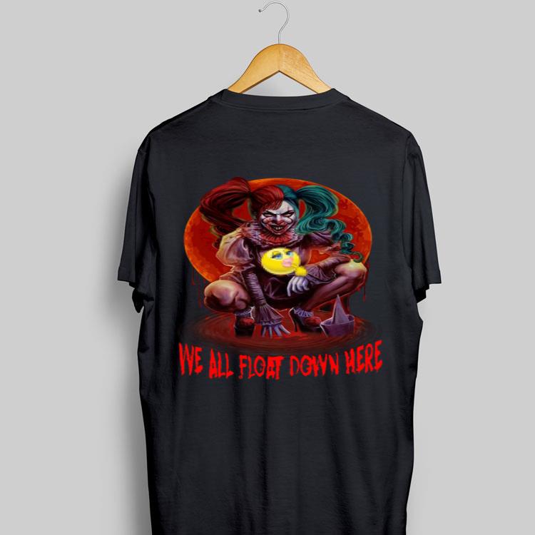 Smiling We Are Float Down Here Harley Quinn Pennywise shirt 8