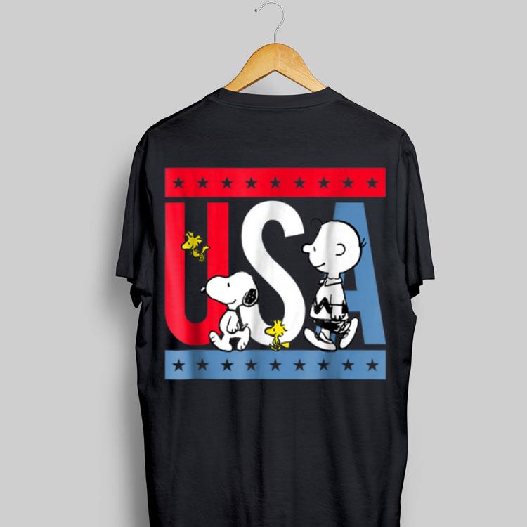 Snoopy And Charlie Brown American shirt 9