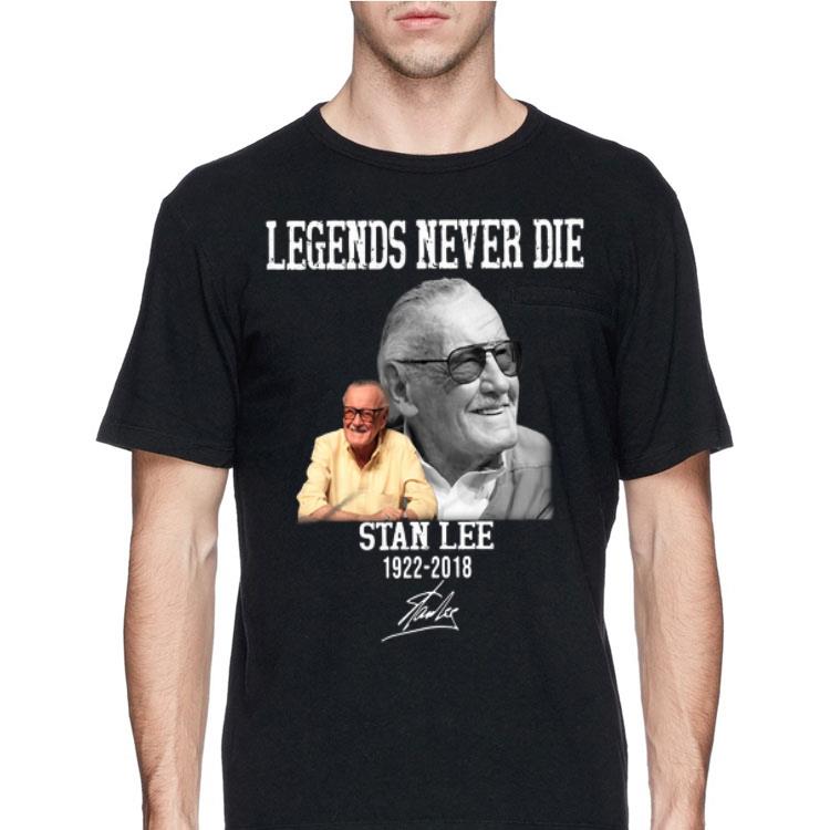 Stan Lee 1922 2018 Legends Never Die Signature shirt 12 Stan Lee 1922 2018 Legends Never Die Signature shirt