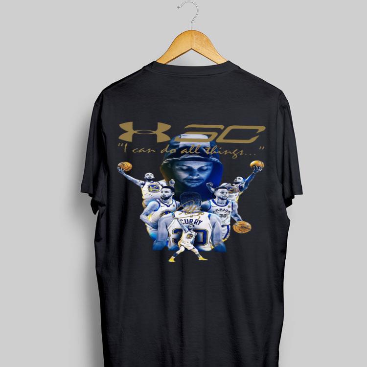 Stephen Curry I Can Do All Things Golden State Warriors Signature shirt 8