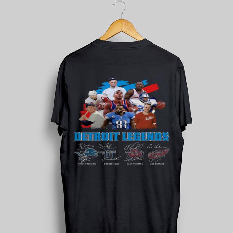 Team Player Detroit Legends Signatures shirt 8