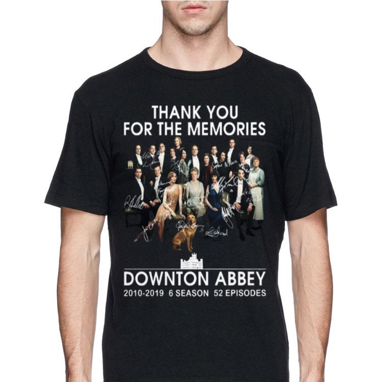 Thank You For The Memories Downton Abbey -2019 6 Season 52 Episodes shirt 12 Thank You For The Memories Downton Abbey -2019 6 Season 52 Episodes shirt