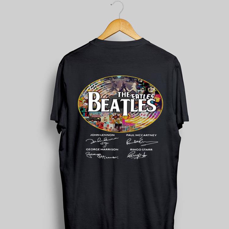 The Beatles The Eatles Signatures shirt 9