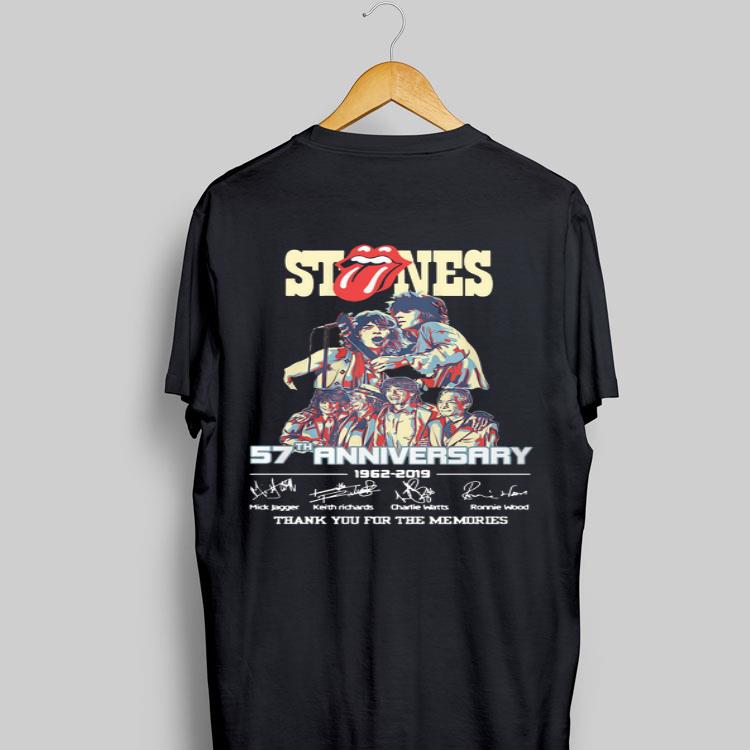 The Rolling Stones 57th Anniversary 1962-2019 Thank You For The Memories Signatures shirt 9