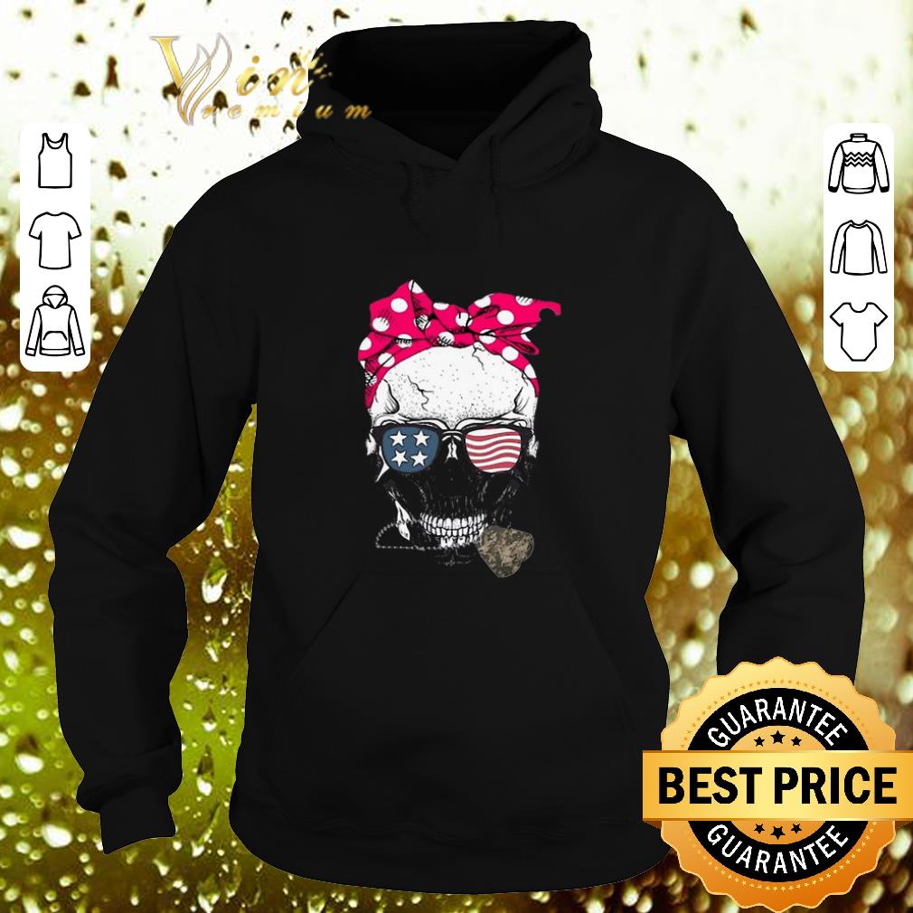 Top Girl Veteran Skull American flag shirt 10 Top Girl Veteran Skull American flag shirt