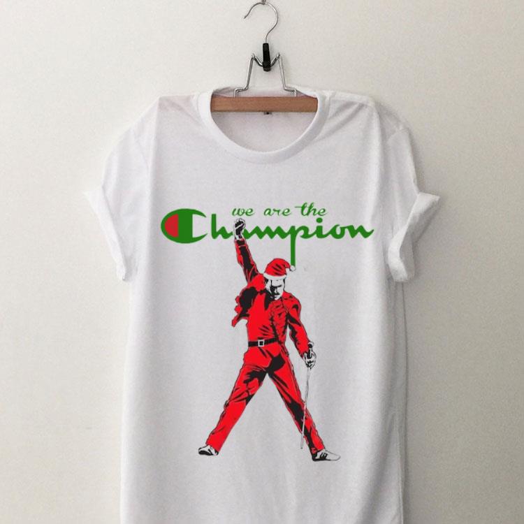 We Are The Champion Santa Freddie Mercury shirt 9