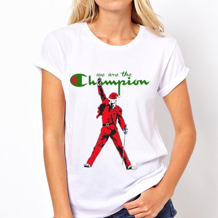 We Are The Champion Santa Freddie Mercury shirt 12 We Are The Champion Santa Freddie Mercury shirt
