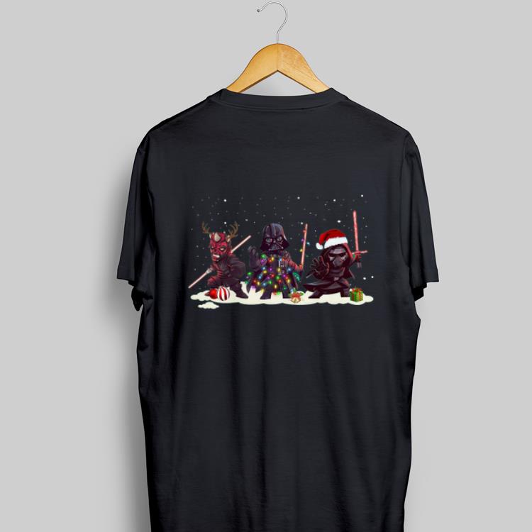 Darth Vader Kylo Ren And Darth Maul Chibi Christmas Gift shirt 17