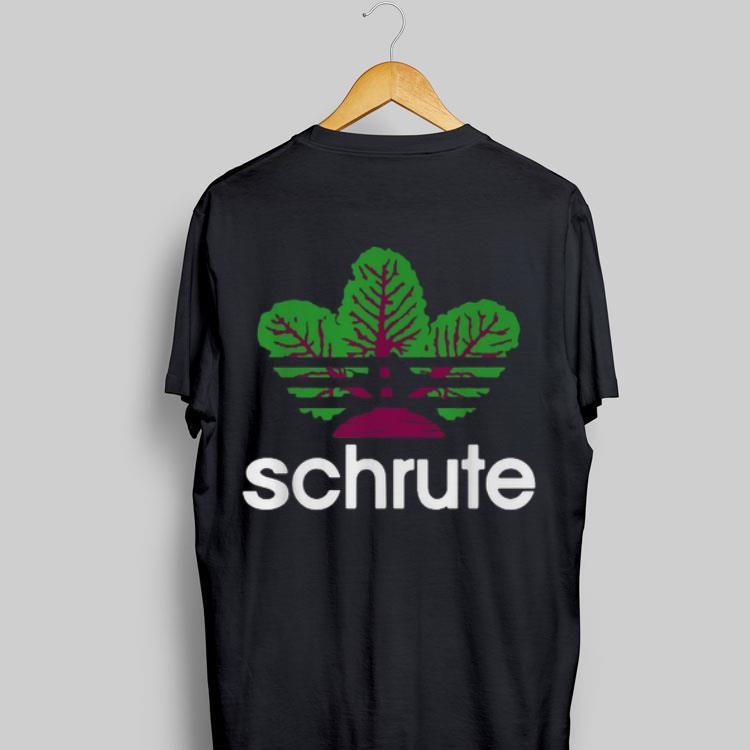 Adidas beetroot Schrute shirt 8