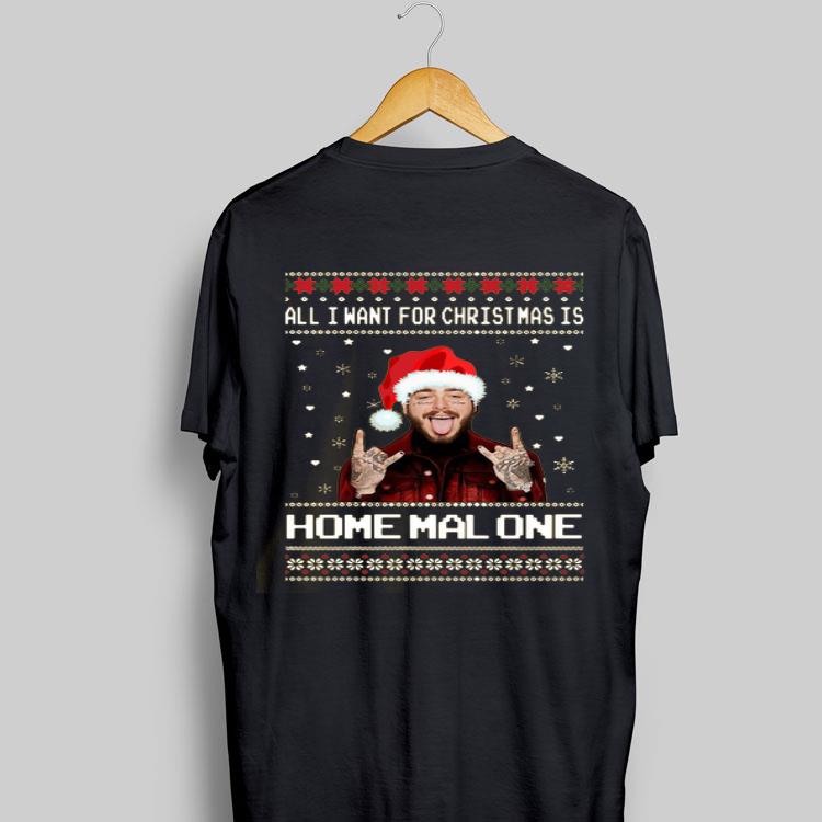 All I want for Christmas is Malone Ugly Christmas Post Malone shirt 9