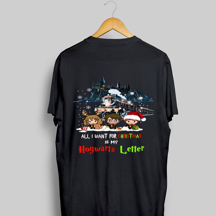 All I want for Christmas is my Hogwarts Letter Harry Potter shirt 8