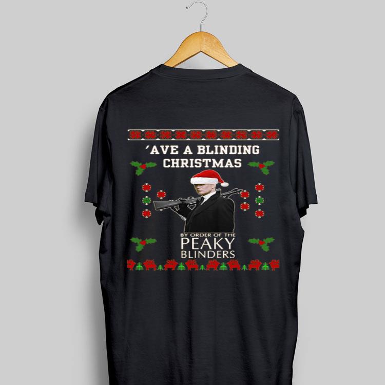 Ave A Blinding Christmas By Order Of The Peaky Blinders Ugly Christmas shirt 9