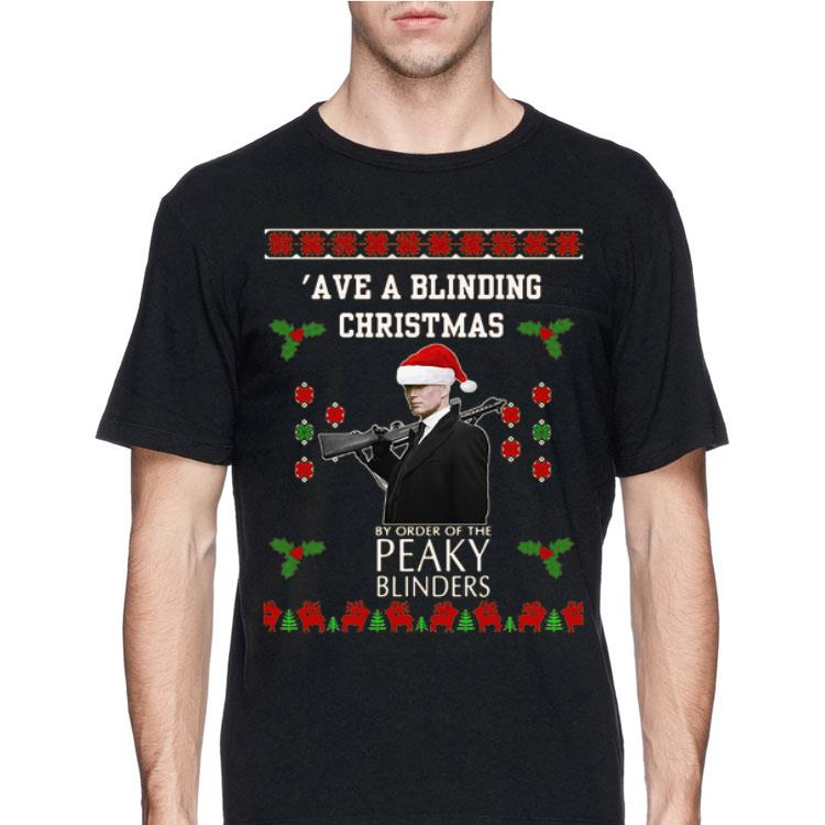 Ave A Blinding Christmas By Order Of The Peaky Blinders Ugly Christmas shirt 12 Ave A Blinding Christmas By Order Of The Peaky Blinders Ugly Christmas shirt