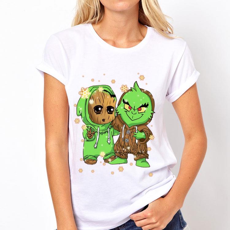 Baby Groot And Grinch Mashup shirt 12 Baby Groot And Grinch Mashup shirt