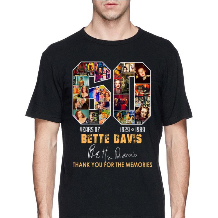 Bette Davis 60 years thank you for the memories signature shirt 12 Bette Davis 60 years thank you for the memories signature shirt