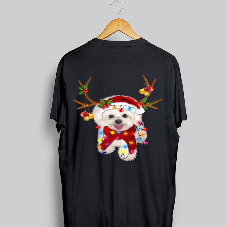 Bichon Frise Gorgeous Reindeer Christmas shirt 9