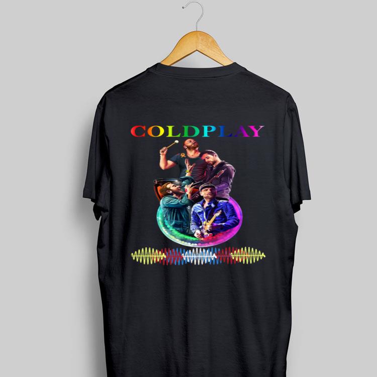 Coldplay Band Music Waves shirt 9