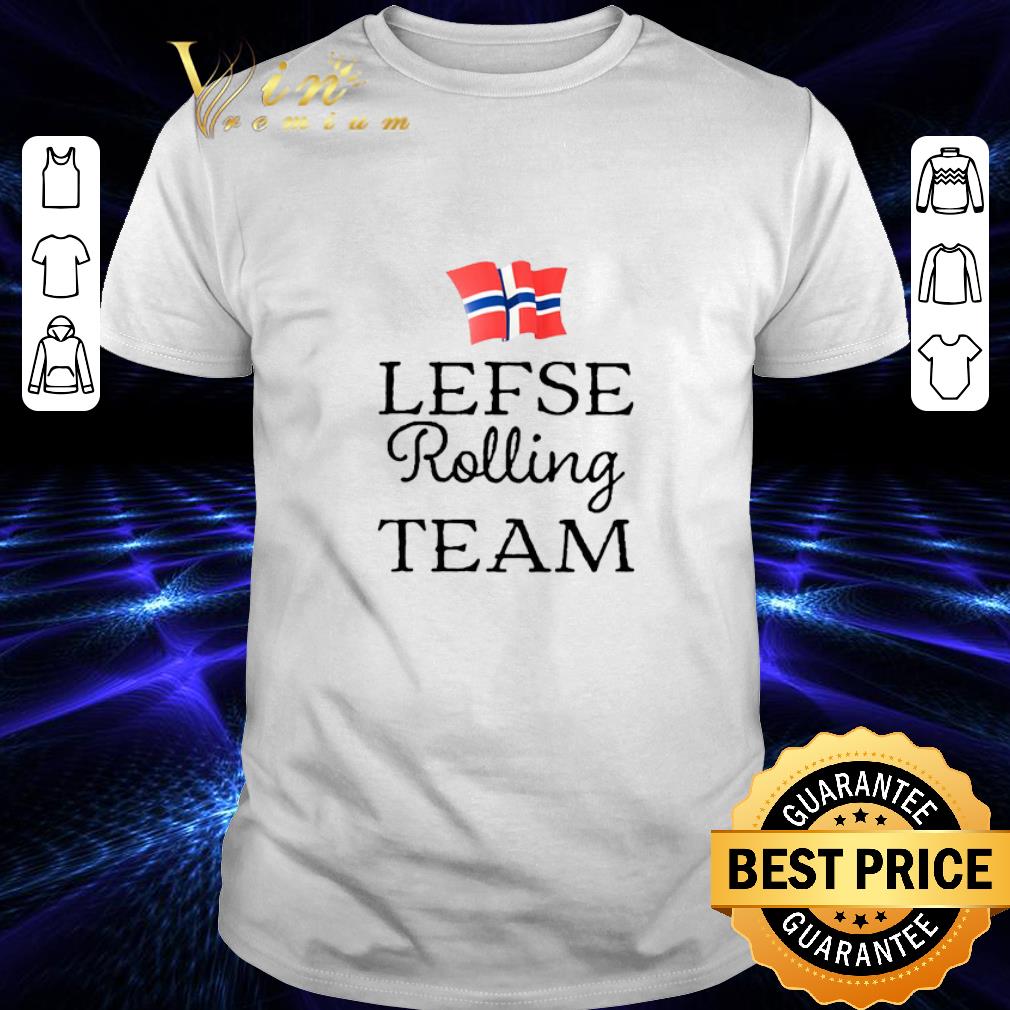 Cool Lefse Rolling Team Flag of Norway shirt 7