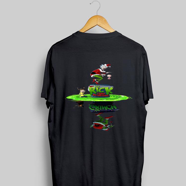 Crossover Walter and The Grinch how the rich stole plumbus Rick And Morty shirt 9
