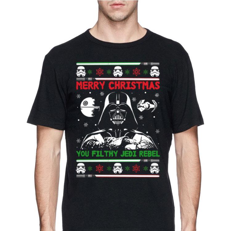 Darth Vader Star Wars Merry Christmas You Filthy Jedi Rebel Ugly Christmas shirt 12 Darth Vader Star Wars Merry Christmas You Filthy Jedi Rebel Ugly Christmas shirt