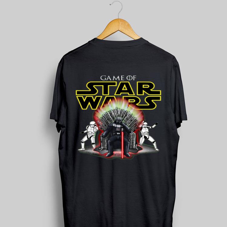 Darth Vader and Stormtrooper Game Of Star Wars Iron Throne shirt 6