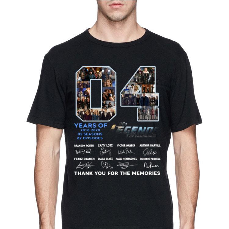 Dc’s Legends Of Tomorrow 04 Years thank you for the memories signatures shirt 12 Dc’s Legends Of Tomorrow 04 Years thank you for the memories signatures shirt