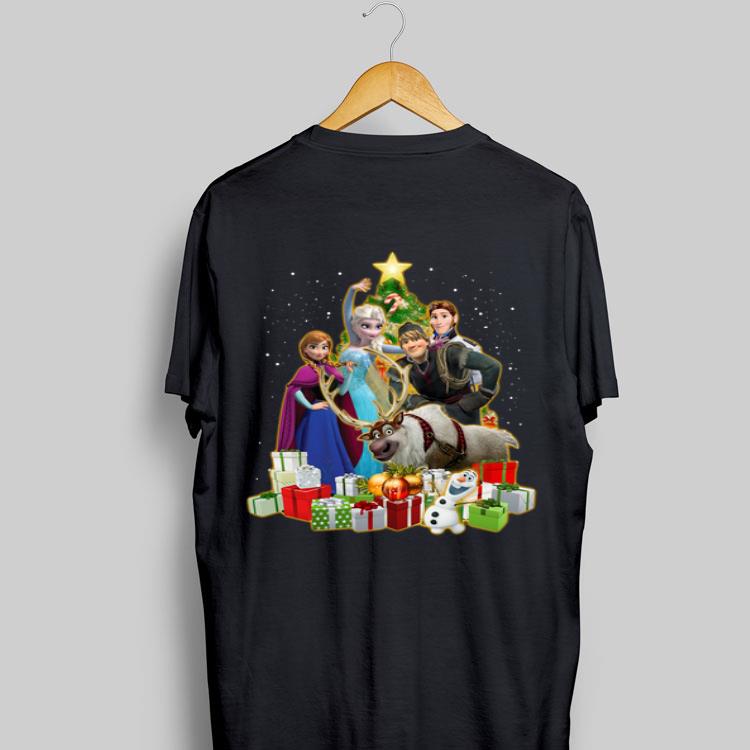 Disney Frozen Characters Christmas Tree shirt 9