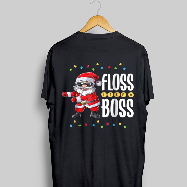 Floss Like A Boss Flossing Santa Claus shirt 8