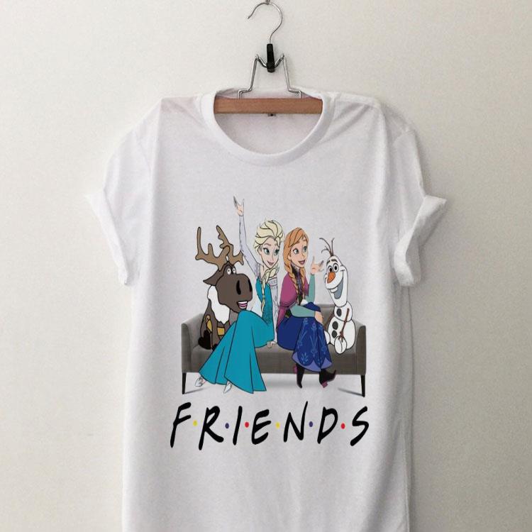 Friends TV Show Disney Frozen shirt 8