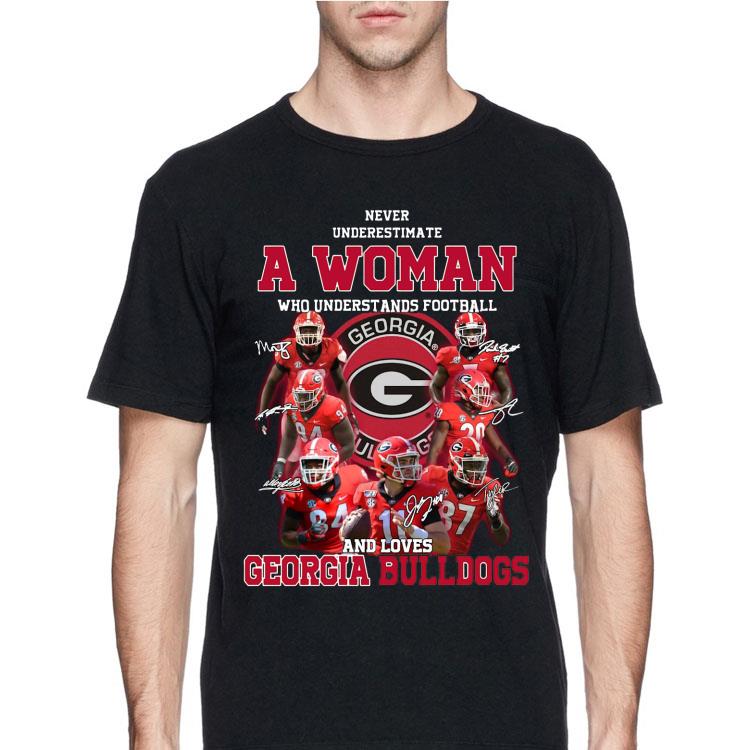 Georgia Bulldogs Never Underestimate A Woman Who Understands Football And Loves shirt 12 Georgia Bulldogs Never Underestimate A Woman Who Understands Football And Loves shirt